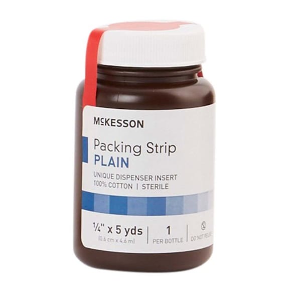 Mckesson Nonimpregnated Wound Packing Strip, 1/4 Inch x 5 Yard, 12PK 61-59120 - main